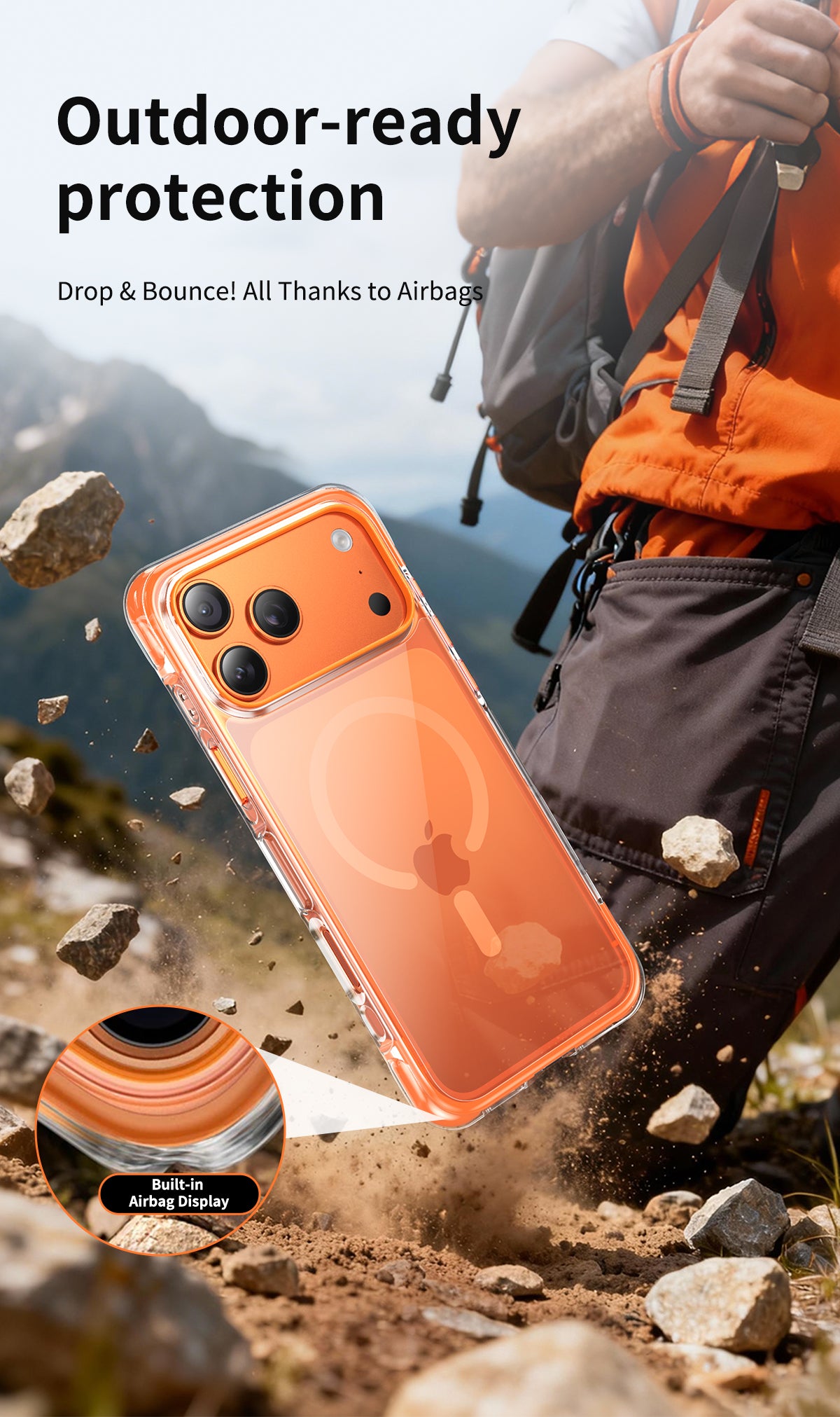 Crystal Clear Magnetic Protective Case
