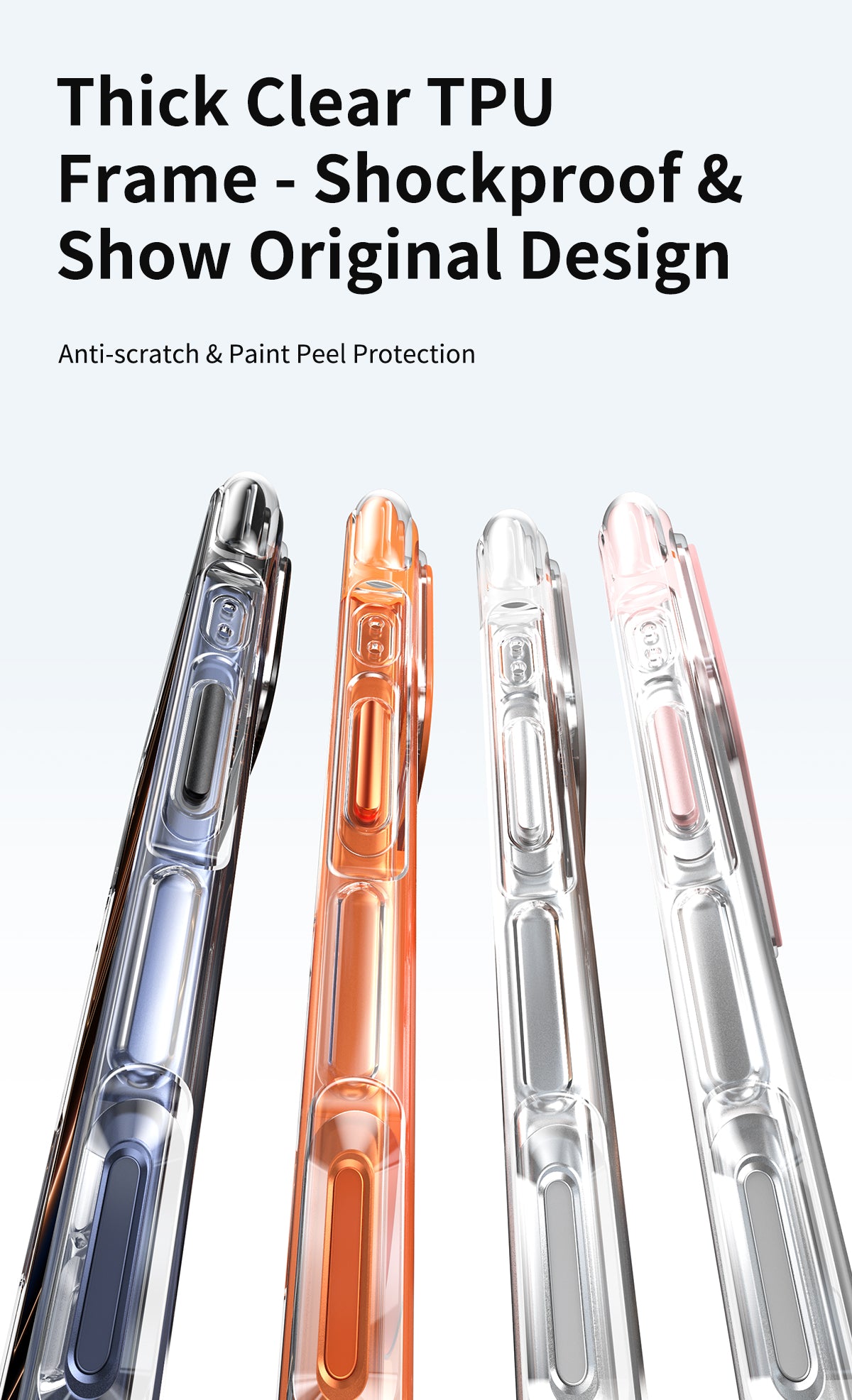 Crystal Clear Magnetic Protective Case