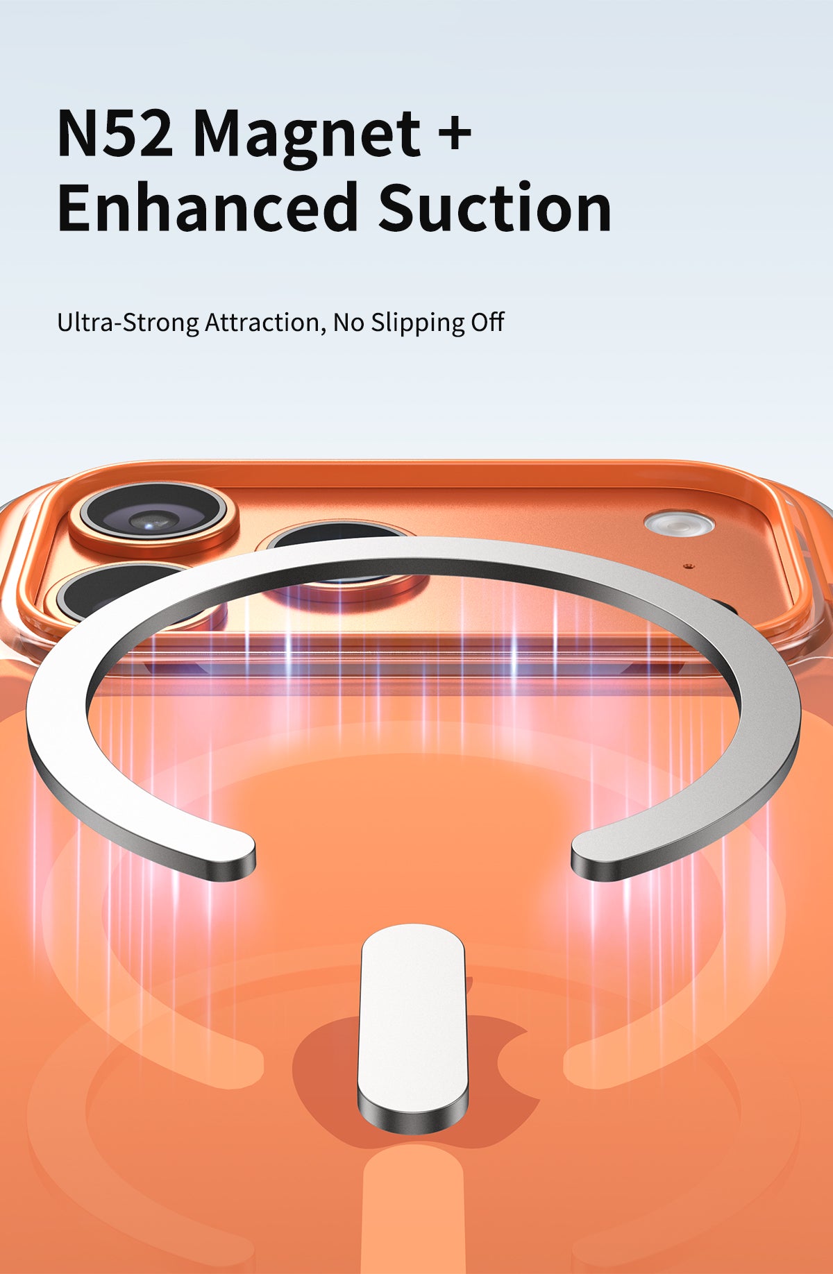 Crystal Clear Magnetic Protective Case