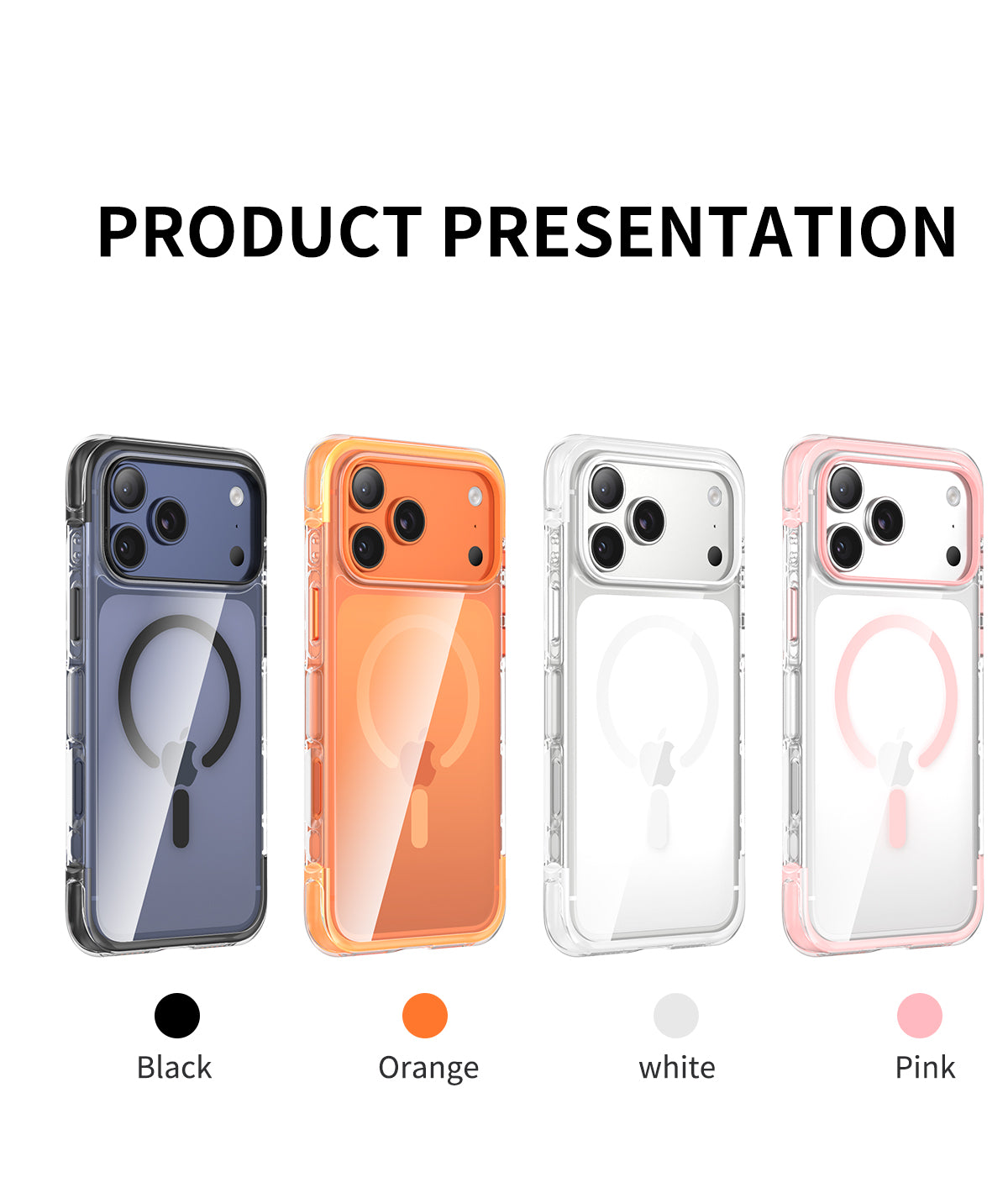 Crystal Clear Magnetic Protective Case