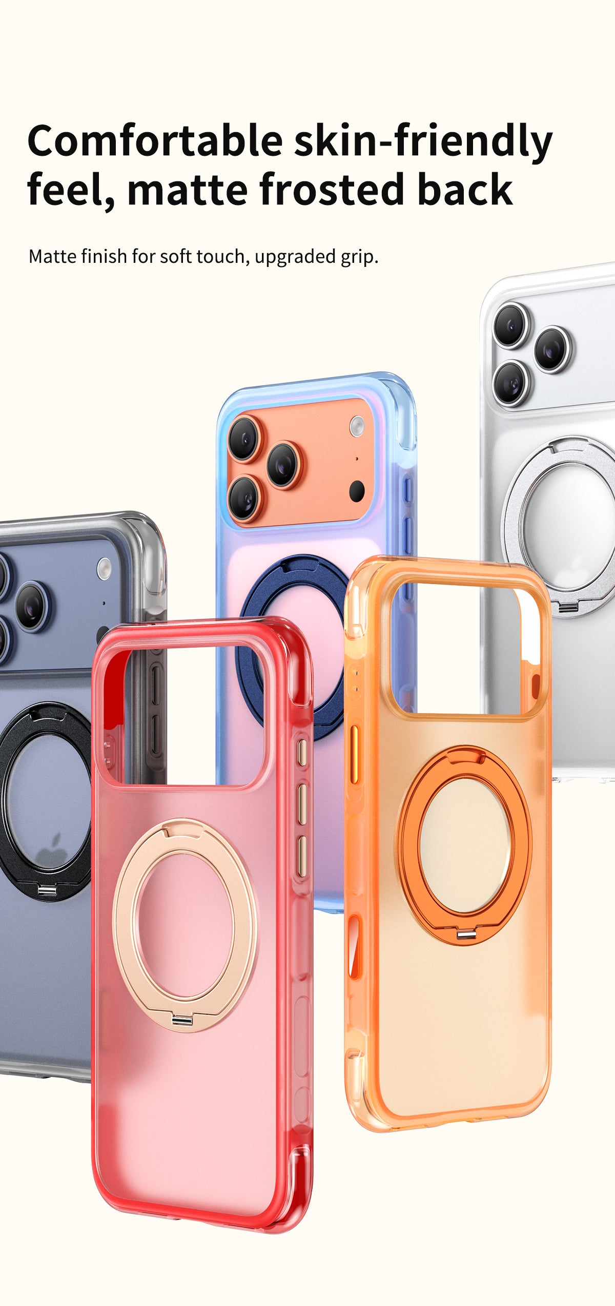 Air Cushion 360° Rotating Stand Phone Case