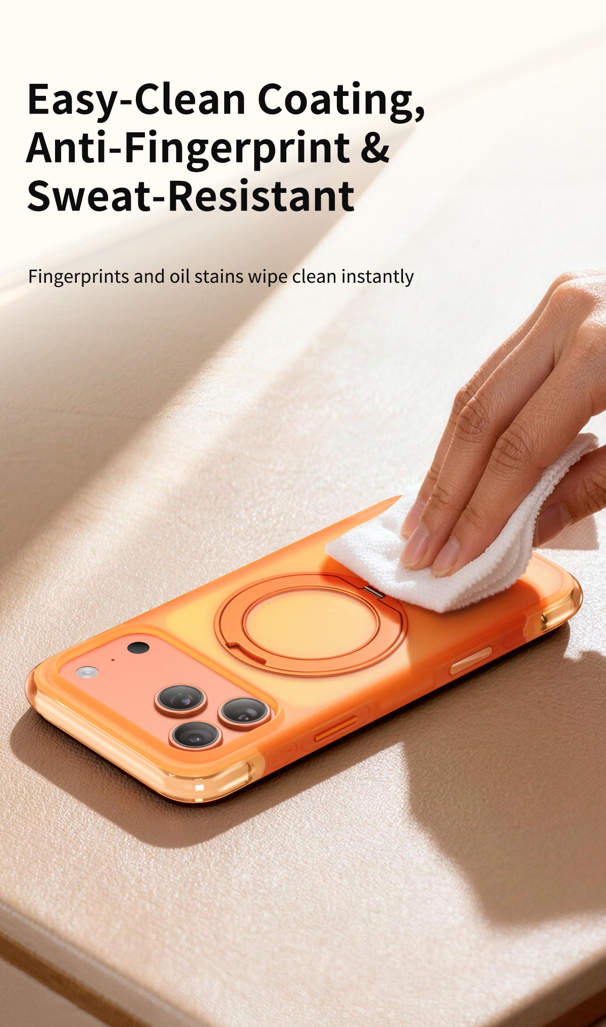 Air Cushion 360° Rotating Stand Phone Case